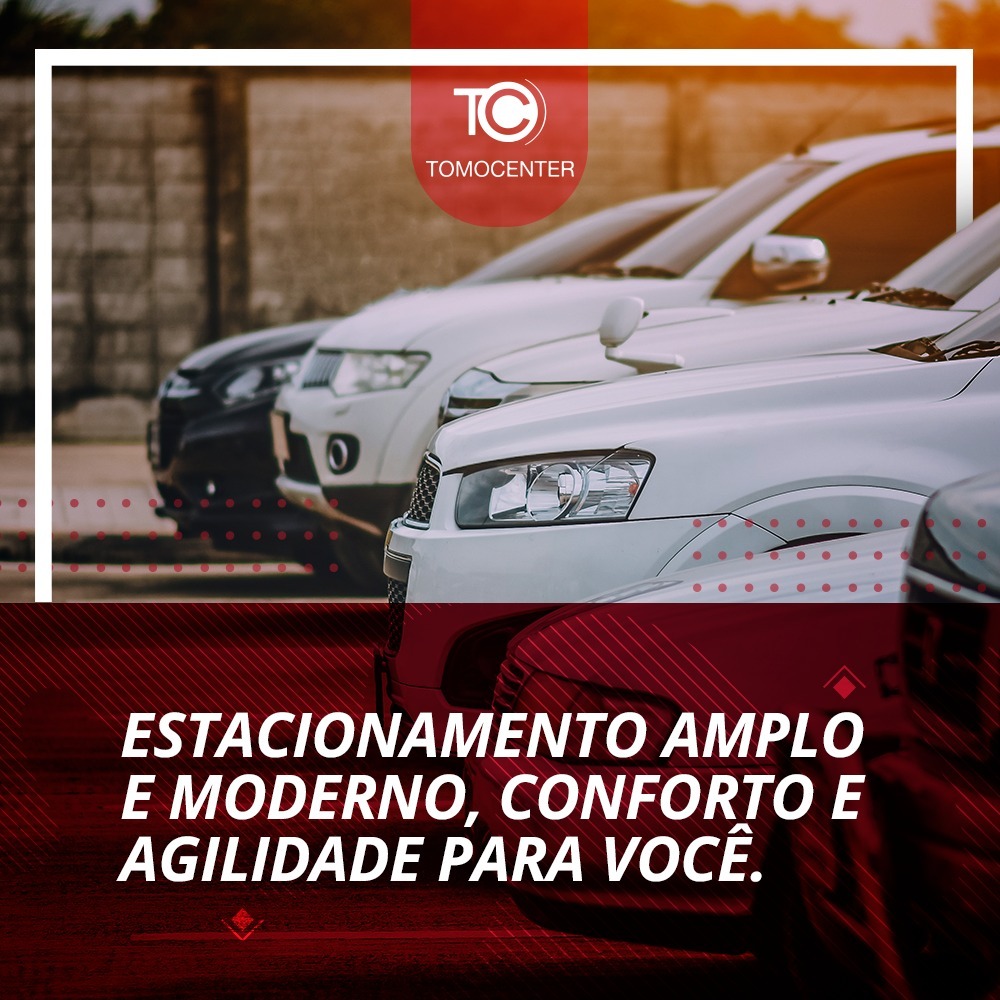 Estacionamento amplo e moderno